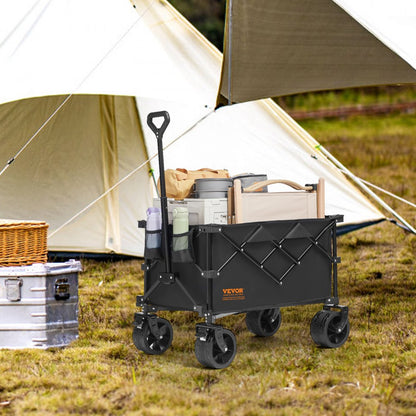 W9-1 - All-Terrain Folding Wagon, 265 lbs Capacity, Compact Design