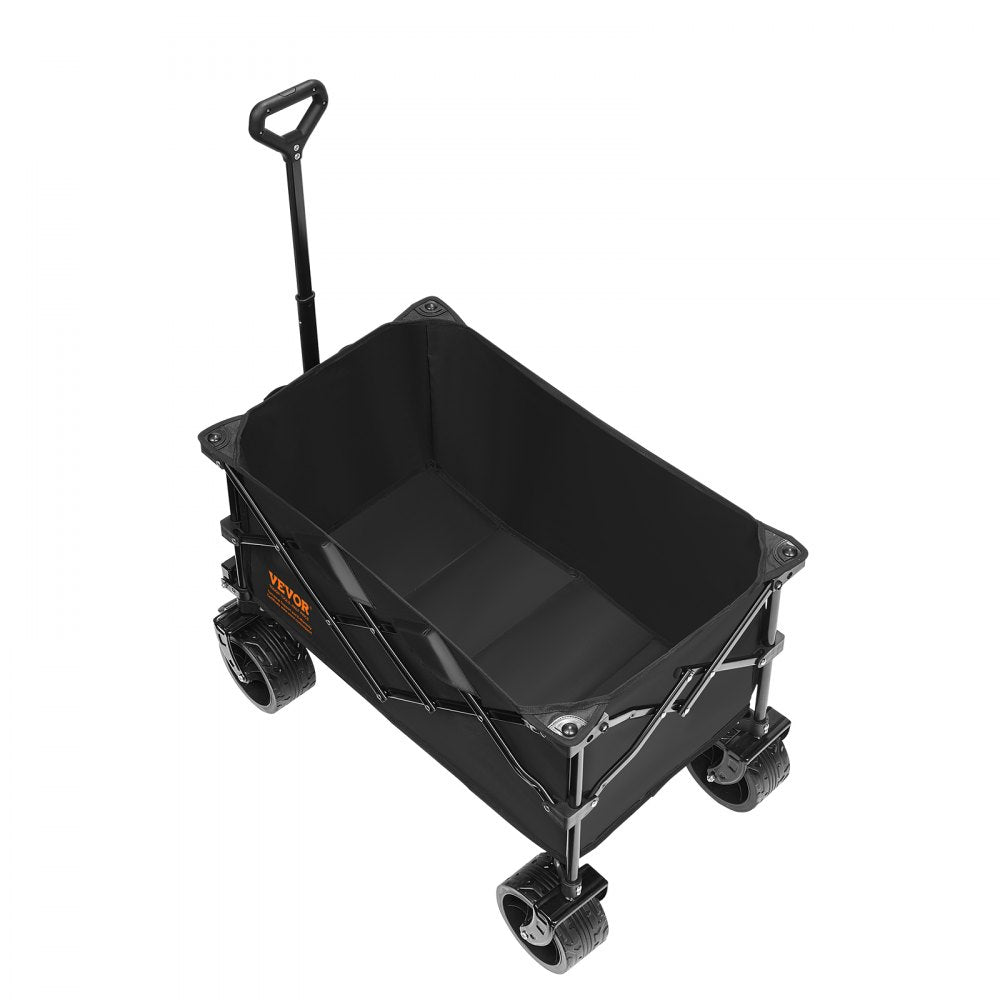W9-1 - All-Terrain Folding Wagon, 265 lbs Capacity, Compact Design