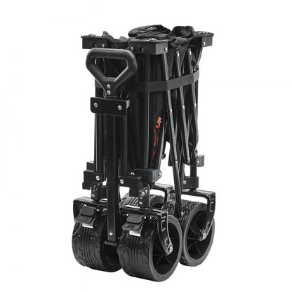 W9 - Durable Collapsible Wagon with Sturdy Wheels, 250 lbs Capacity