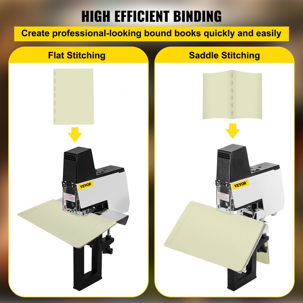 010268692897 - VEVOR Metal Electric Stapler, Binds 2-50 Sheets, 60 Nails/min