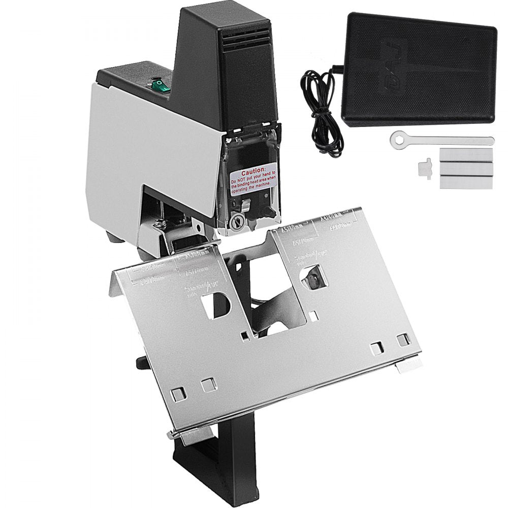 010268692897 - VEVOR Metal Electric Stapler, Binds 2-50 Sheets, 60 Nails/min