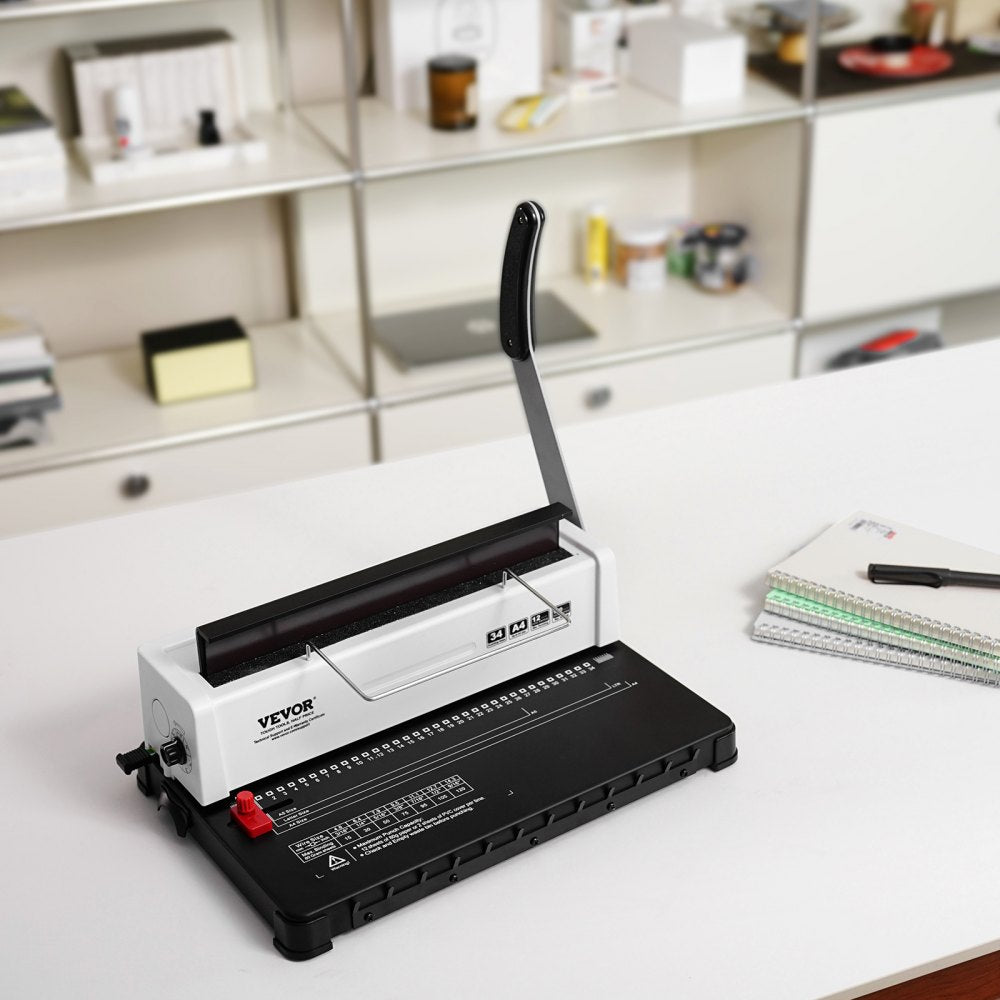 STD12A - VEVOR Binding Machine for 120 Sheets, A4 & A5 Sizes
