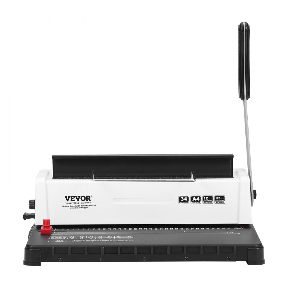 STD12A - VEVOR Binding Machine for 120 Sheets, A4 & A5 Sizes