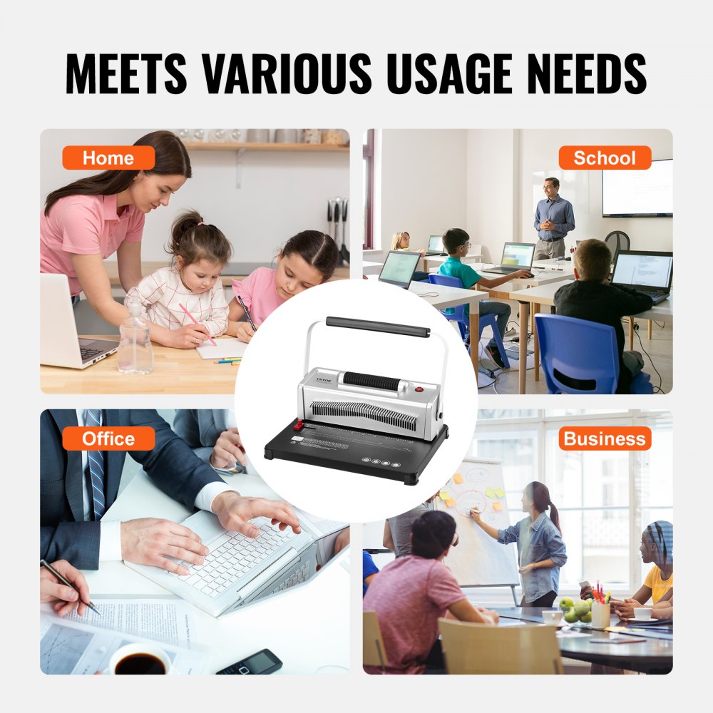 S20A - Versatile Spiral Binding Machine for Up to 500 Pages