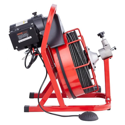 D1000 - 50FT Electric Drain Cleaner with Ergonomic Handle and 4 Cutters
