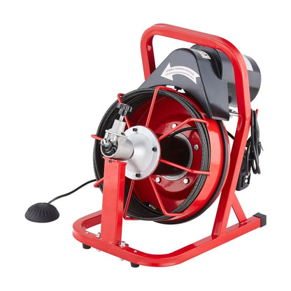 D1000 - 50FT Electric Drain Cleaner with Ergonomic Handle and 4 Cutters