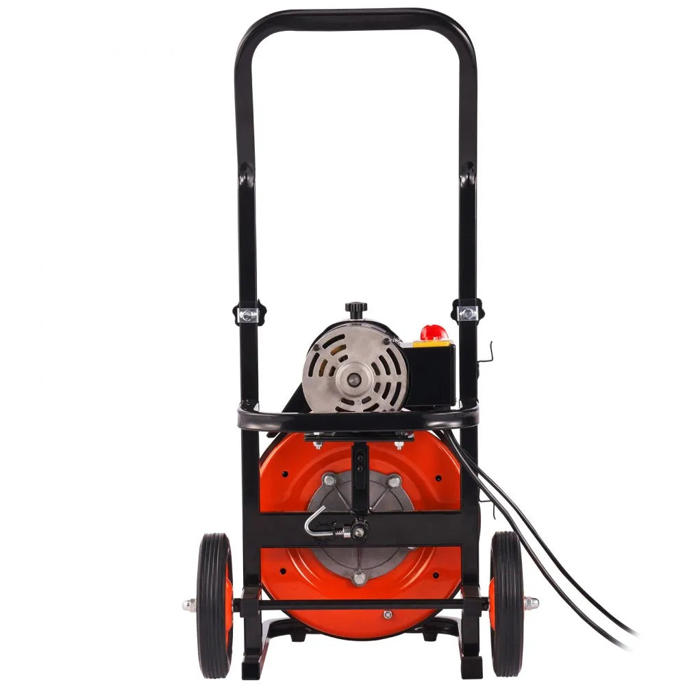 010521493044 - 75FT Drain Cleaning Machine with Flexible Auger