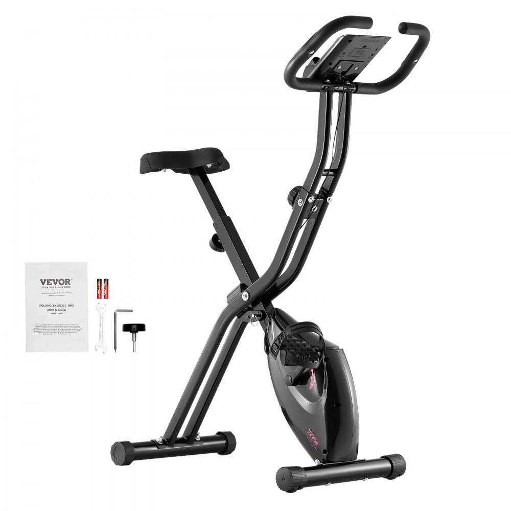 Y-B206 - 3-in-1 Folding Exercise Bike with Adjustable Resistance & Portability