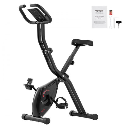 Y-B206 - 3-in-1 Folding Exercise Bike with Adjustable Resistance & Portability