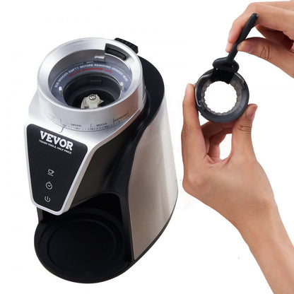 BD-CG001 - 40mm Stainless Steel Burr Coffee Grinder with 51 Settings