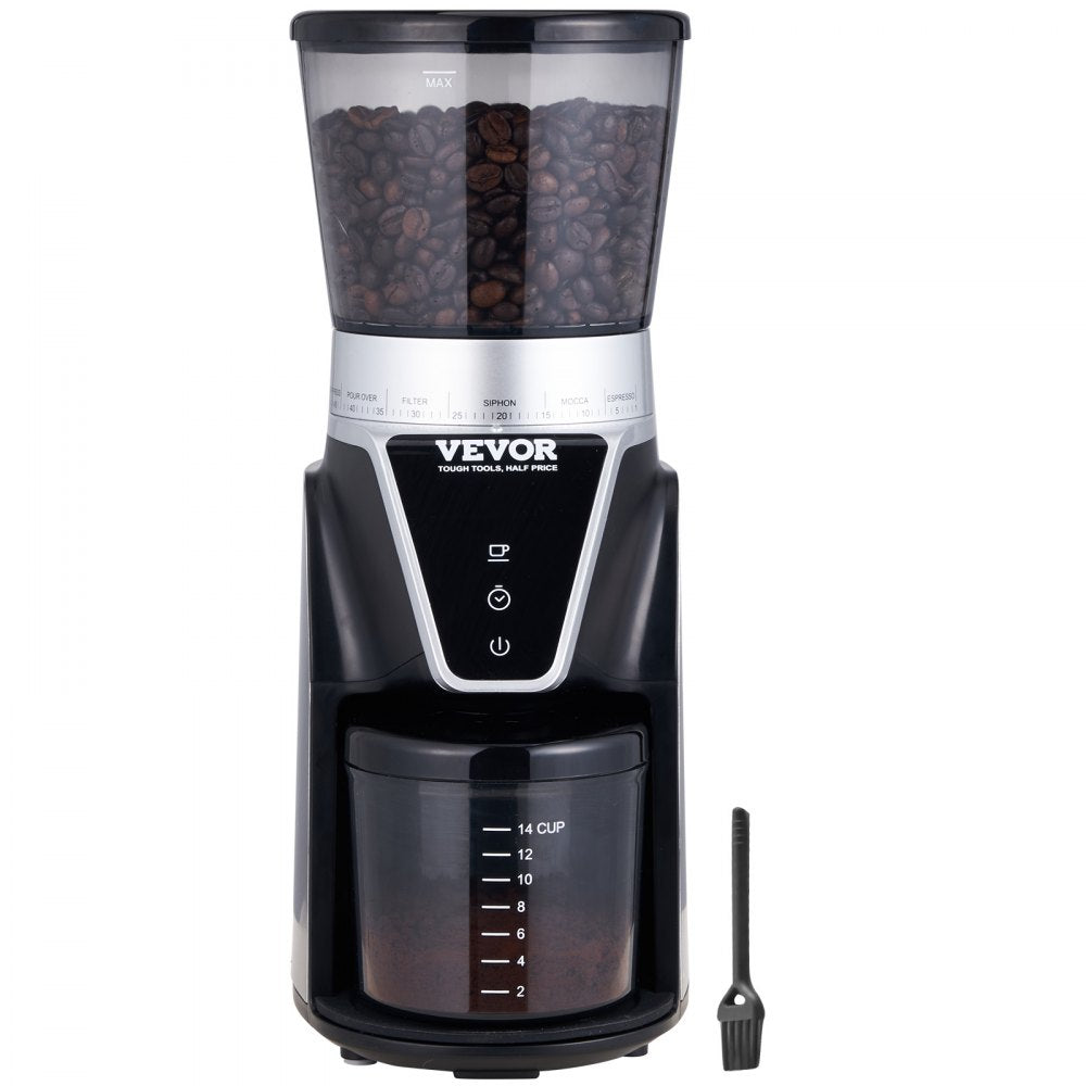 BD-CG001 - 40mm Stainless Steel Burr Coffee Grinder with 51 Settings