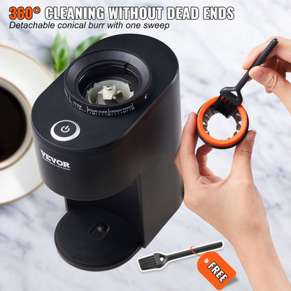 BD-CG011A - 38-Setting VEVOR Coffee Grinder for Drip and Espresso Use