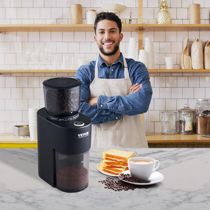 BD-CG011A - 38-Setting VEVOR Coffee Grinder for Drip and Espresso Use