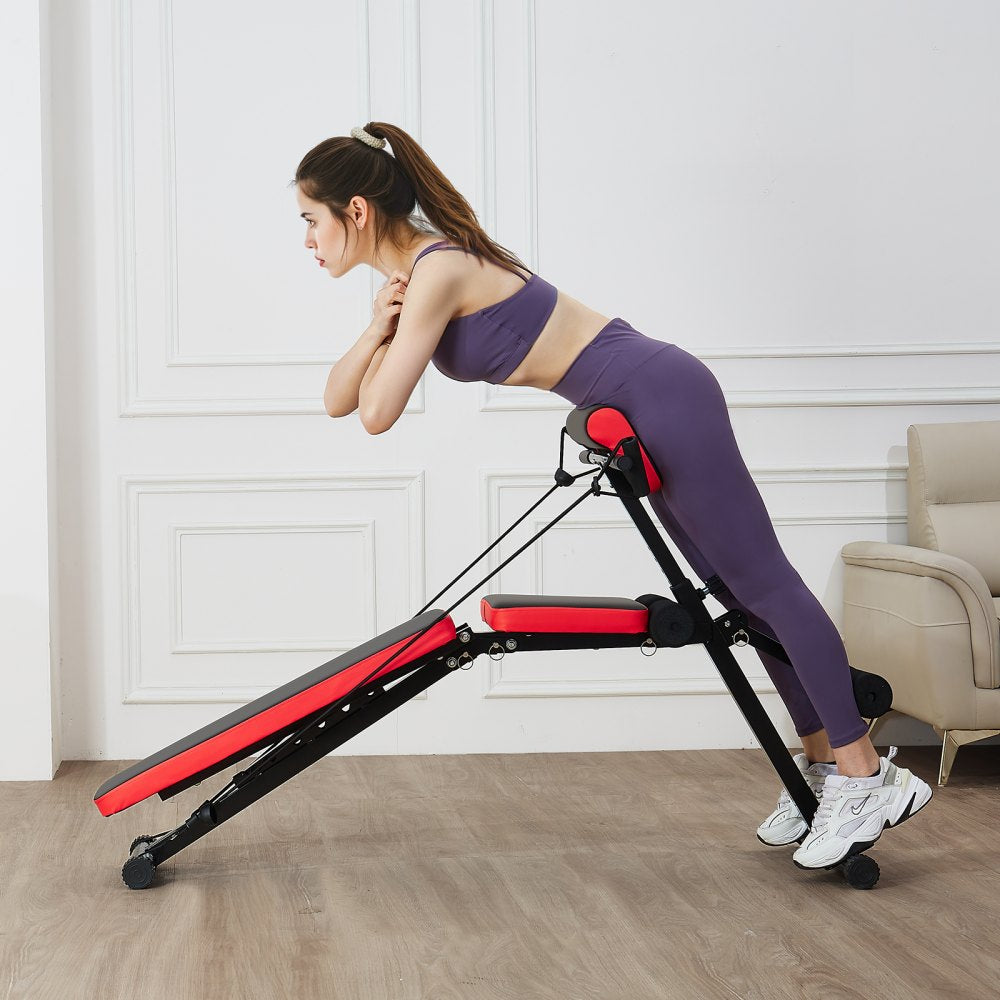 7033 - Versatile Hyperextension Bench for Full-Body Workouts