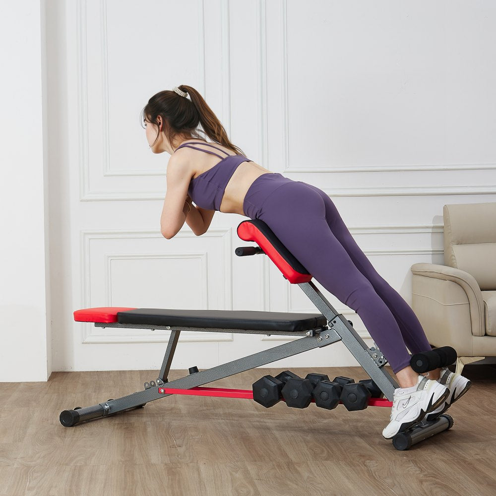 SJ1018 - High Capacity Hyperextension Bench for Full Body Workouts