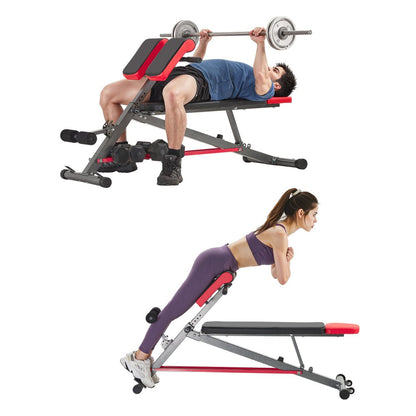 SJ1018 - High Capacity Hyperextension Bench for Full Body Workouts