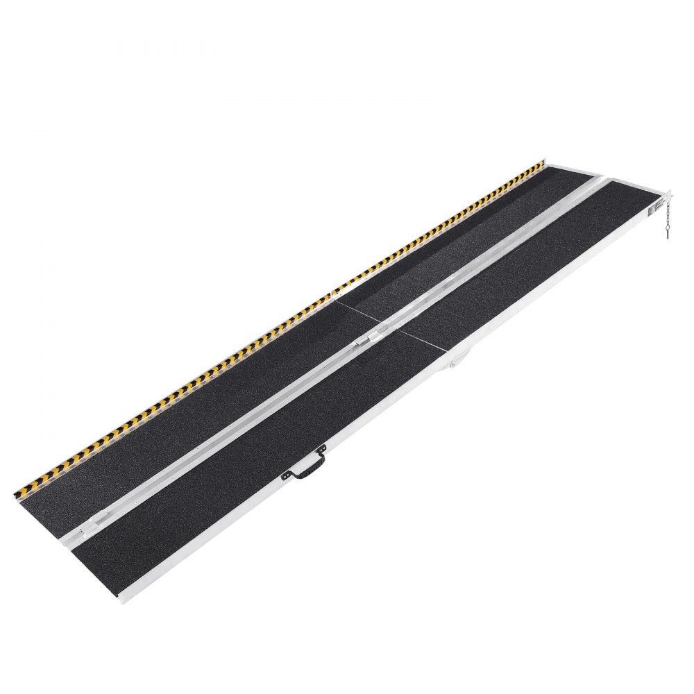 CUEI5QV0 - 10 ft Lightweight Aluminum Wheelchair Ramp, 800 lbs Capacity