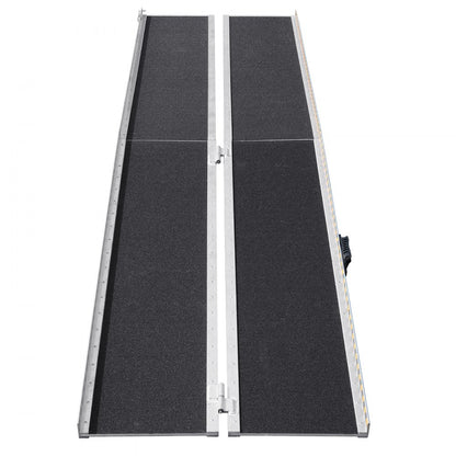 CUEI5QV0 - 10 ft Lightweight Aluminum Wheelchair Ramp, 800 lbs Capacity