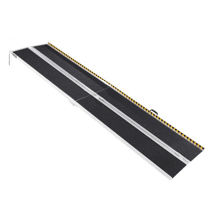 CUEI5QV0 - 10 ft Lightweight Aluminum Wheelchair Ramp, 800 lbs Capacity