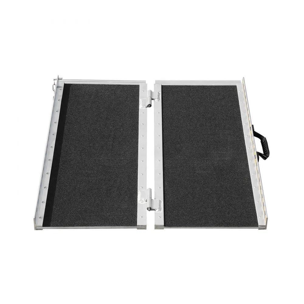 1YF5QCV0 - Lightweight 800 lbs Aluminum Wheelchair Ramp for Easy Access