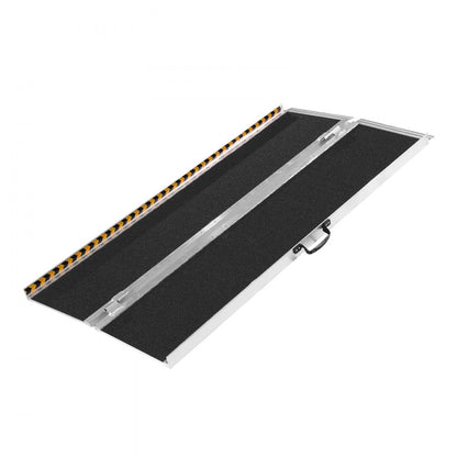 1YAZTIV0 - 4 ft Folding Aluminum Wheelchair Ramp, 800 lbs Capacity