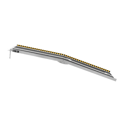13E5LEV0 - 7 ft Portable Aluminum Wheelchair Ramp, 800 lbs Capacity