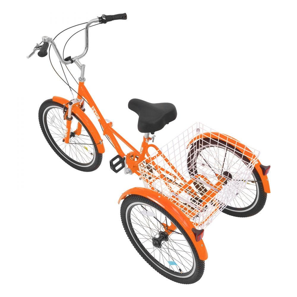 SS002-5B - 24-Inch Foldable Tricycle for Easy Transport and Storage
