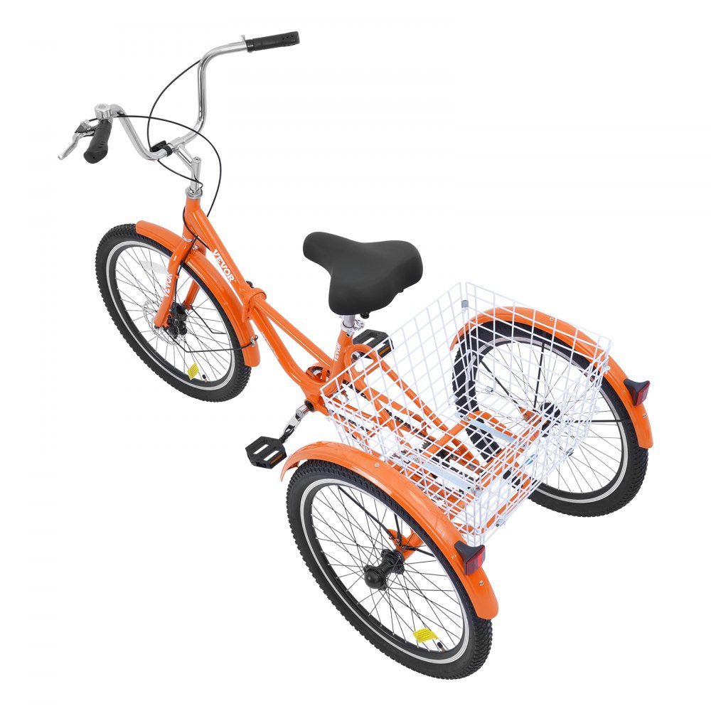 SS001-5 - 24-Inch Lightweight Aluminum Alloy Foldable Tricycle for Adults