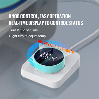 010904582725 - 15x12in VEVOR Auto Heat Press for Effortless Design Transfers