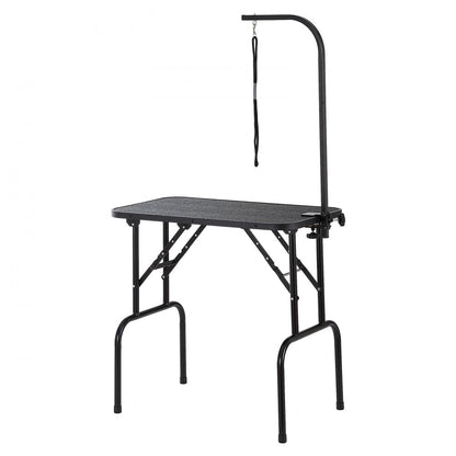 GT-202 - Stainless Steel 32'' Grooming Table with Adjustable Clamp Arm