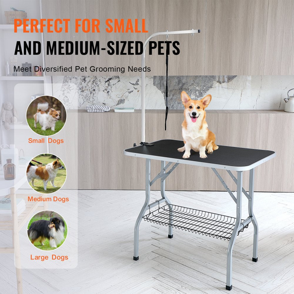 GT-210S - Durable Stainless Steel Pet Grooming Arm for Up to 330 lbs