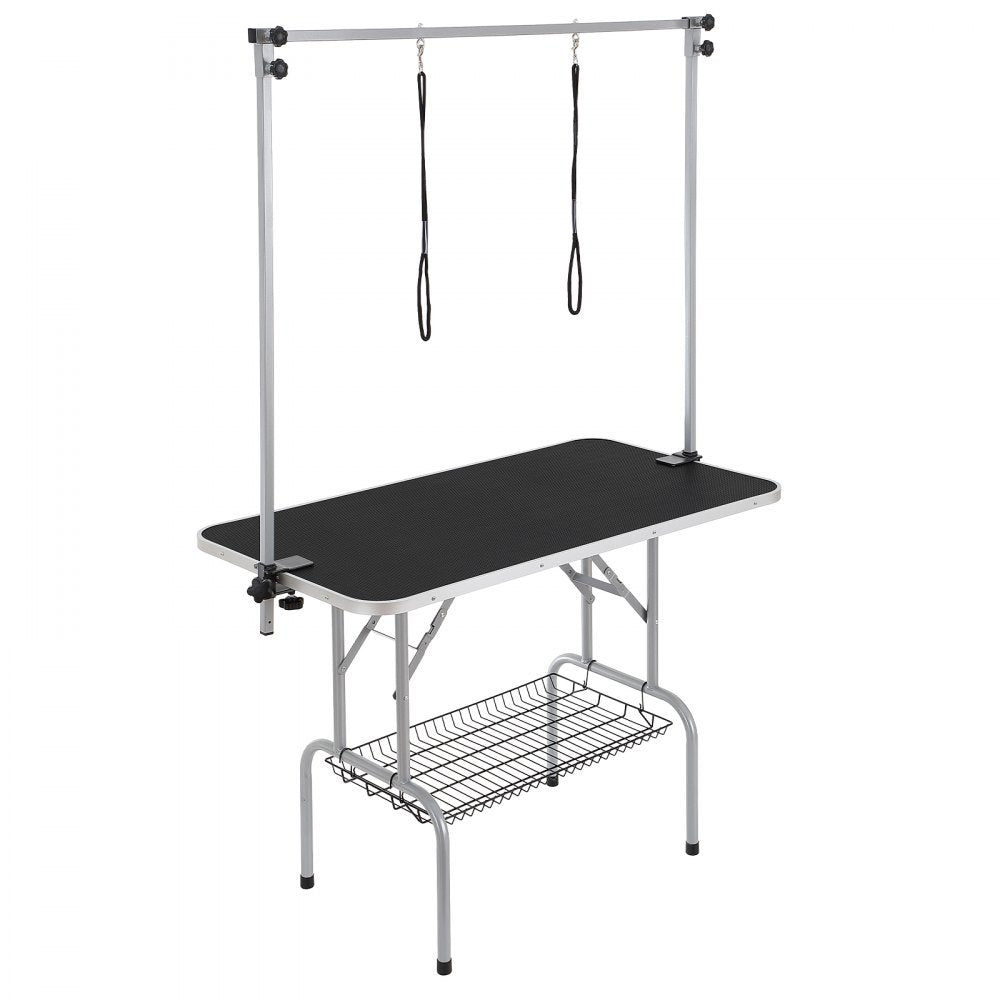 GT-202H - 46'' Durable Stainless Steel Grooming Table for Medium Pets