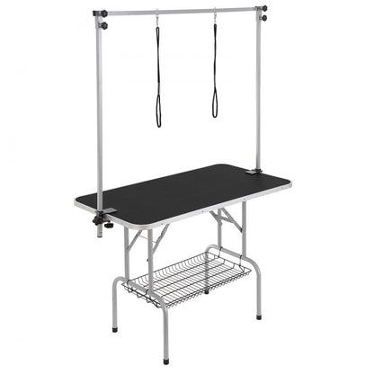 GT-202H - 46'' Durable Stainless Steel Grooming Table for Medium Pets
