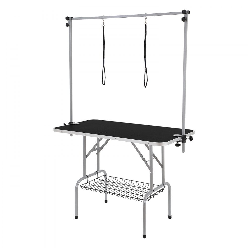GT-202H - 46'' Durable Stainless Steel Grooming Table for Medium Pets