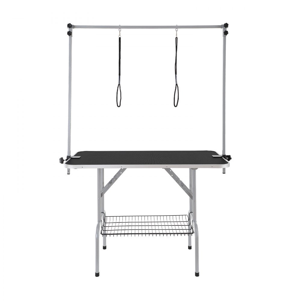 GT-202H - 46'' Durable Stainless Steel Grooming Table for Medium Pets