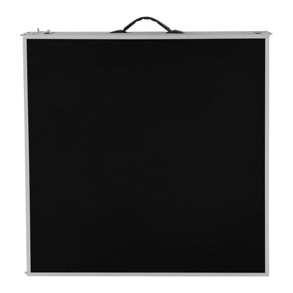 BP-01-2 - 8ft Folding Beer Pong Table with Storage & Carry Handle