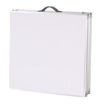 BP-08-2 - 8ft Foldable Beer Pong Table with Adjustable Height