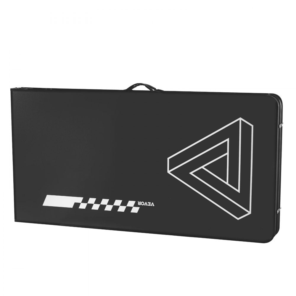 BP-8-PRO-2 - 8' Waterproof Beer Pong Table with Storage & Carry Handle