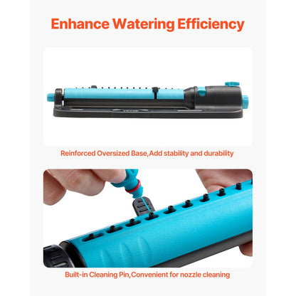 GO182 - 4500 ft² Oscillating Lawn Sprinkler with 18 Nozzles