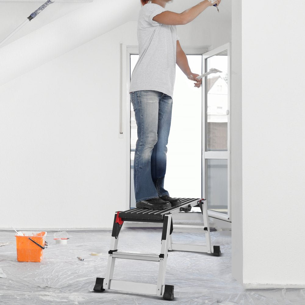 SW-WP003 - Heavy-Duty Aluminum Folding Work Platform, 660 lbs Capacity