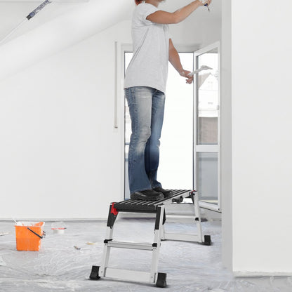 SW-WP003 - Heavy-Duty Aluminum Folding Work Platform, 660 lbs Capacity