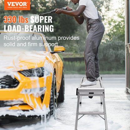 SW-WP001 - 330lbs Aluminum Folding Work Platform, 29.9'' x 11.8'' x 5.5''