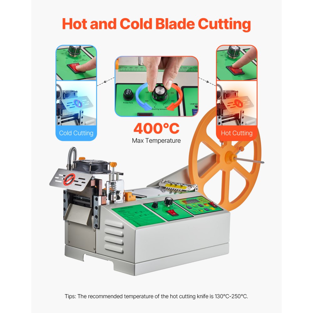HZX-988 - Precision Automatic Cutting Machine, 1mm-85mm Width, 60-120 Cuts/Min