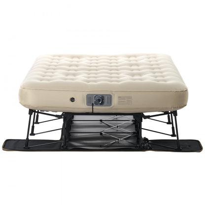 BF004 - Durable Inflatable Camping Bed with Built-in Pump, 2-Person Capacity