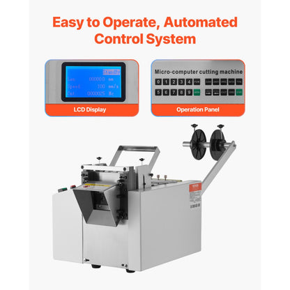 HZX-100 - Automatic Tube Cutter, 1-85mm Width, 100 Cuts/Min