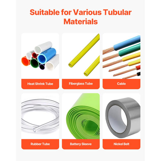 HZX-100 - Automatic Tube Cutter, 1-85mm Width, 100 Cuts/Min