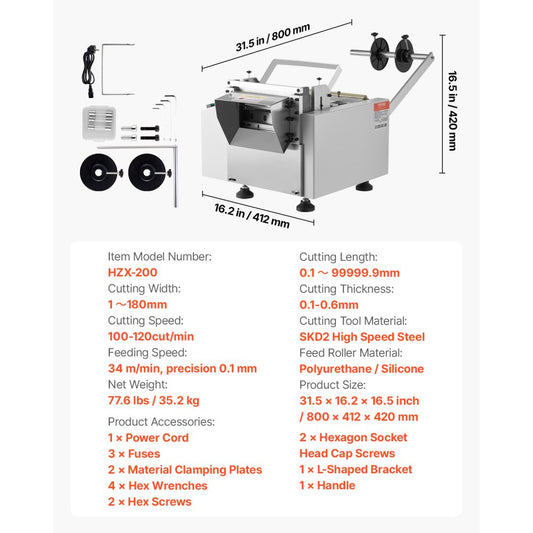 HZX-200 - Efficient Pipe Cutting Machine, 1-180mm Width, User-Friendly Control