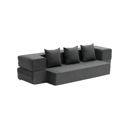 ZDSFD-5 - Compact Foam Folding Sofa Bed with Washable Cover, 40.55" x 75.98"