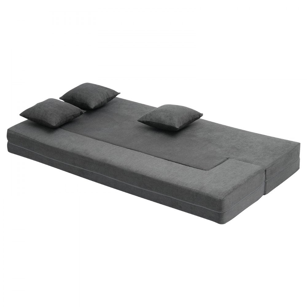 ZDSFD-5 - Compact Foam Folding Sofa Bed with Washable Cover, 40.55" x 75.98"