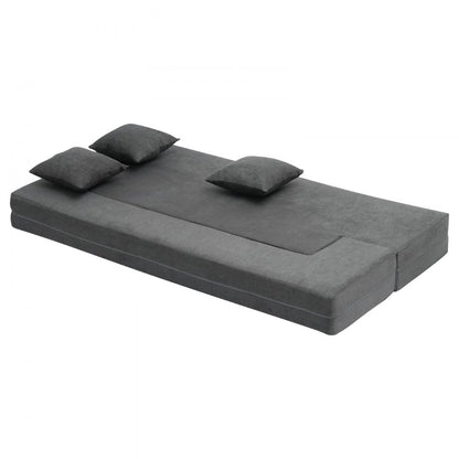 ZDSFD-5 - Compact Foam Folding Sofa Bed with Washable Cover, 40.55" x 75.98"